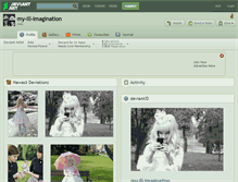 Tablet Screenshot of my-ill-imagination.deviantart.com