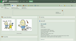 Desktop Screenshot of da-man88.deviantart.com
