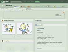 Tablet Screenshot of da-man88.deviantart.com