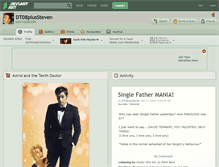 Tablet Screenshot of dt08plussteven.deviantart.com