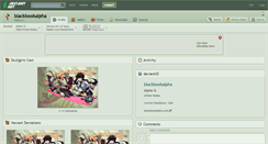 Desktop Screenshot of blackbookalpha.deviantart.com