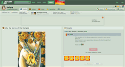 Desktop Screenshot of helera.deviantart.com