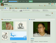Tablet Screenshot of nidrax.deviantart.com