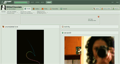 Desktop Screenshot of bittterchocolate.deviantart.com