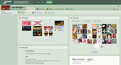 Desktop Screenshot of llamabadges.deviantart.com