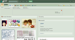 Desktop Screenshot of cgrape.deviantart.com