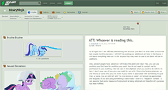 Desktop Screenshot of binaryninj4.deviantart.com