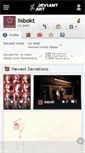 Mobile Screenshot of lisbokt.deviantart.com