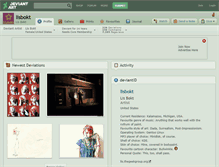 Tablet Screenshot of lisbokt.deviantart.com
