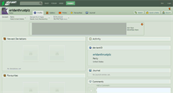 Desktop Screenshot of eridanthrustplz.deviantart.com
