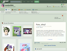 Tablet Screenshot of countschlick.deviantart.com