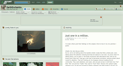 Desktop Screenshot of darthenchantra.deviantart.com