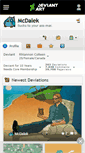 Mobile Screenshot of mcdalek.deviantart.com