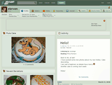 Tablet Screenshot of elerwen.deviantart.com