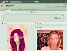 Tablet Screenshot of chocoholic06.deviantart.com