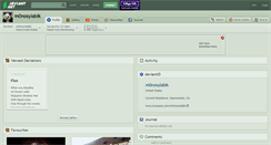 Desktop Screenshot of m0nosylabik.deviantart.com