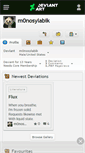 Mobile Screenshot of m0nosylabik.deviantart.com