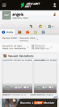 Mobile Screenshot of angels.deviantart.com