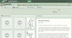 Desktop Screenshot of gambit-2099.deviantart.com