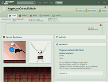 Tablet Screenshot of kugenumagarasukohboh.deviantart.com