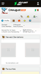 Mobile Screenshot of cmaugust.deviantart.com