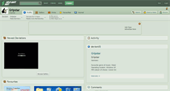 Desktop Screenshot of gripstar.deviantart.com