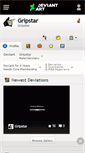 Mobile Screenshot of gripstar.deviantart.com