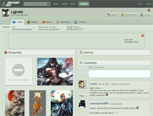 Tablet Screenshot of light88.deviantart.com