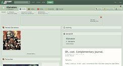 Desktop Screenshot of ksalvatore.deviantart.com