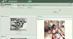 Desktop Screenshot of clairemaeda.deviantart.com