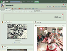 Tablet Screenshot of clairemaeda.deviantart.com