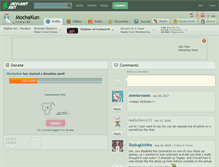 Tablet Screenshot of mochakun.deviantart.com