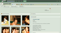 Desktop Screenshot of cassandra-angel.deviantart.com