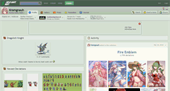 Desktop Screenshot of kramgnauh.deviantart.com
