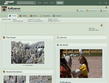 Tablet Screenshot of fluffy4ever.deviantart.com
