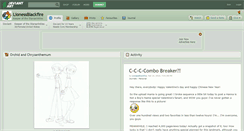Desktop Screenshot of lionessblackfire.deviantart.com