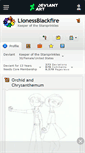 Mobile Screenshot of lionessblackfire.deviantart.com