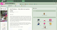 Desktop Screenshot of princess-bubblegum.deviantart.com