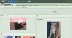 Desktop Screenshot of mogmckean.deviantart.com
