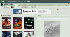 Desktop Screenshot of bastart-d3sign.deviantart.com