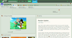 Desktop Screenshot of anim3maniac.deviantart.com