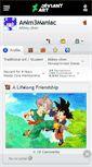 Mobile Screenshot of anim3maniac.deviantart.com