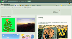 Desktop Screenshot of nickmarino.deviantart.com