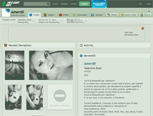 Tablet Screenshot of amersill.deviantart.com