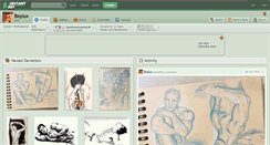 Desktop Screenshot of boylux.deviantart.com