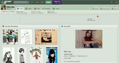 Desktop Screenshot of miku-tan.deviantart.com