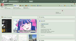 Desktop Screenshot of gogetafusionx.deviantart.com