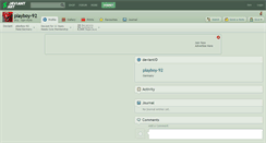 Desktop Screenshot of playboy-92.deviantart.com