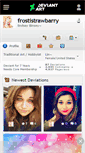 Mobile Screenshot of frostistrawbarry.deviantart.com