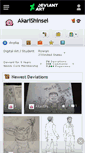 Mobile Screenshot of akarishinsei.deviantart.com